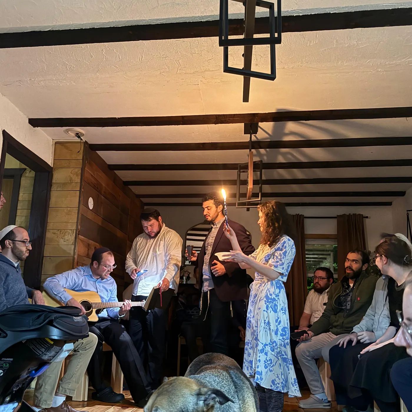 Guests sharing a moment at a previous Vermont retreat