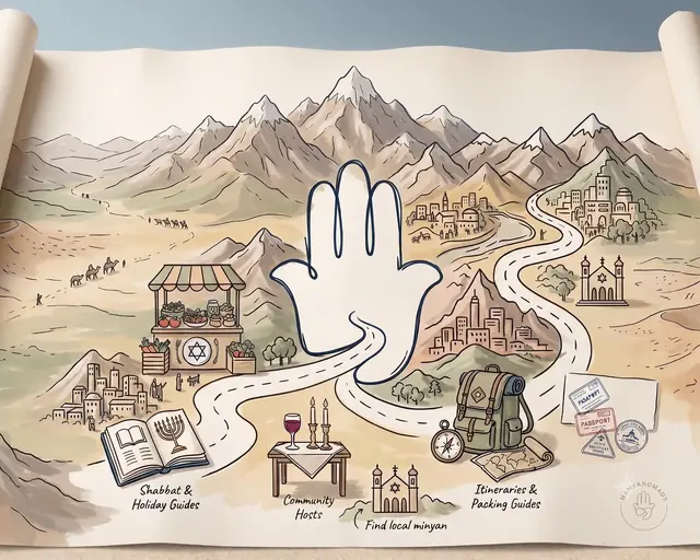 Hamsa Nomads kosher travel guide directory