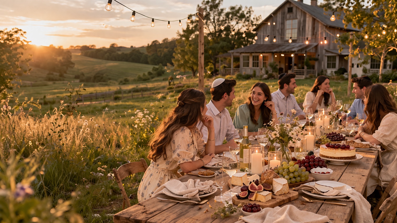 Shavuot retreat setting